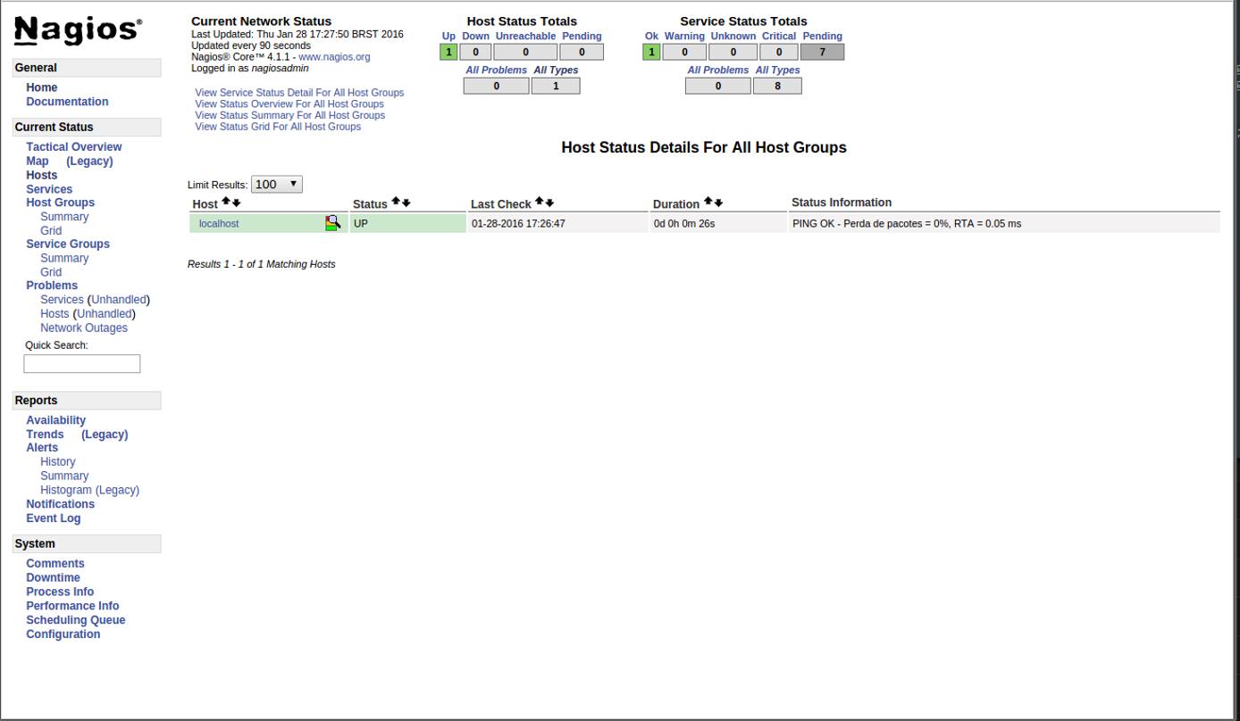 Nagios 4 Hosts Nagios 4 Hosts